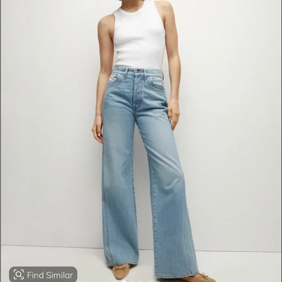 Veronica Beard wide leg jeans - Picture 6 of 14